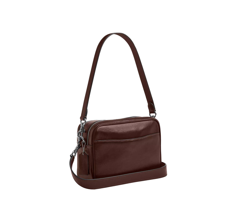 Coach Women's Carey Crossbody Bag Silver/Maple