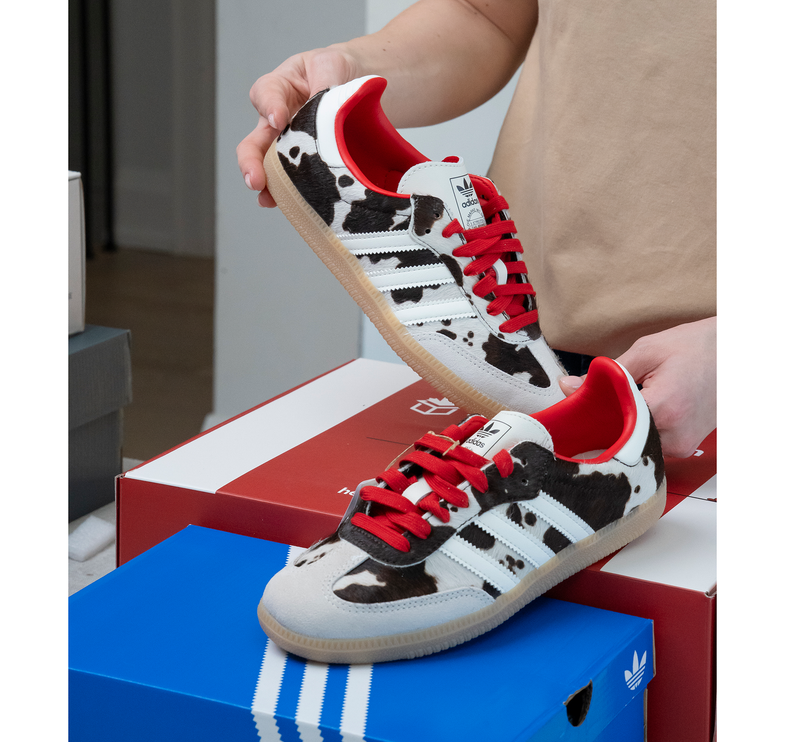 Adidas Women's Samba OG Shoes Aurora Coffee/Off White/Gum KI6956
