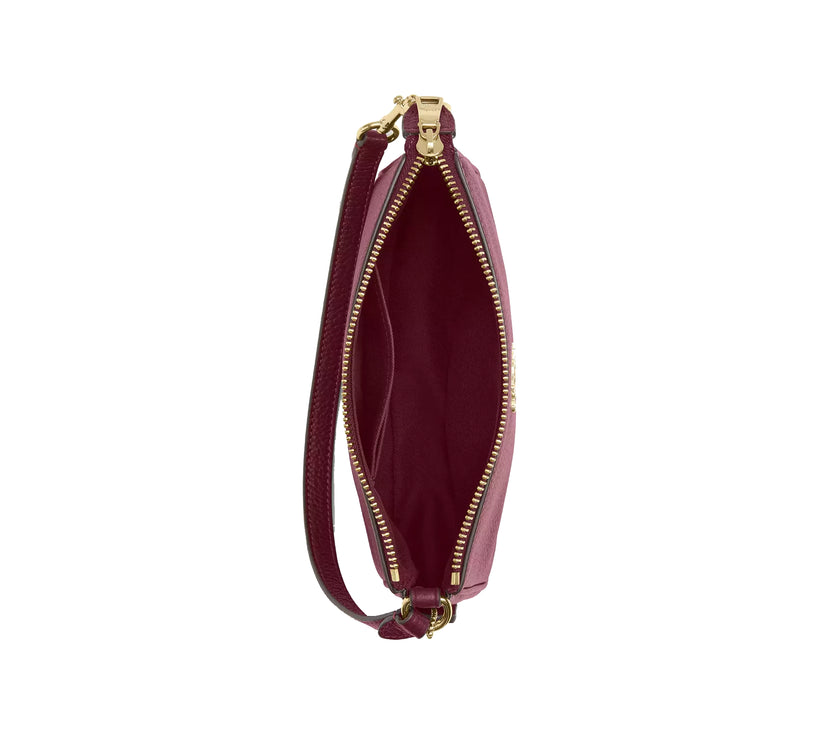 Coach Women's Nolita 19 Gold/Dark Cherry