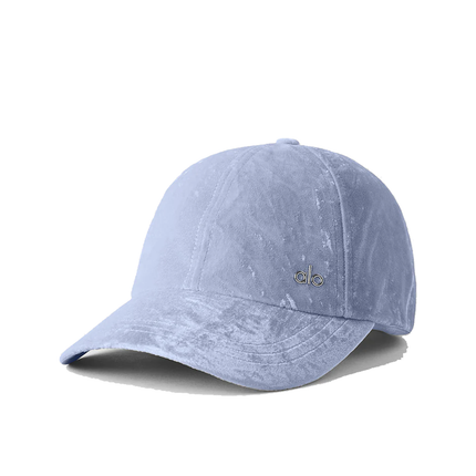 alo Unisex Velvet Off-Duty Cap Winter Frost