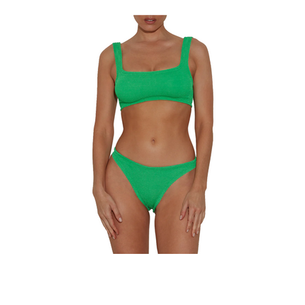 HUNZA G Women's Xandra Bikini Emerald