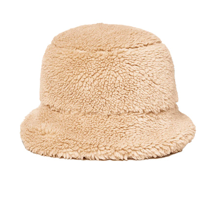 alo Women's Foxy Sherpa Bucket Hat - Camel