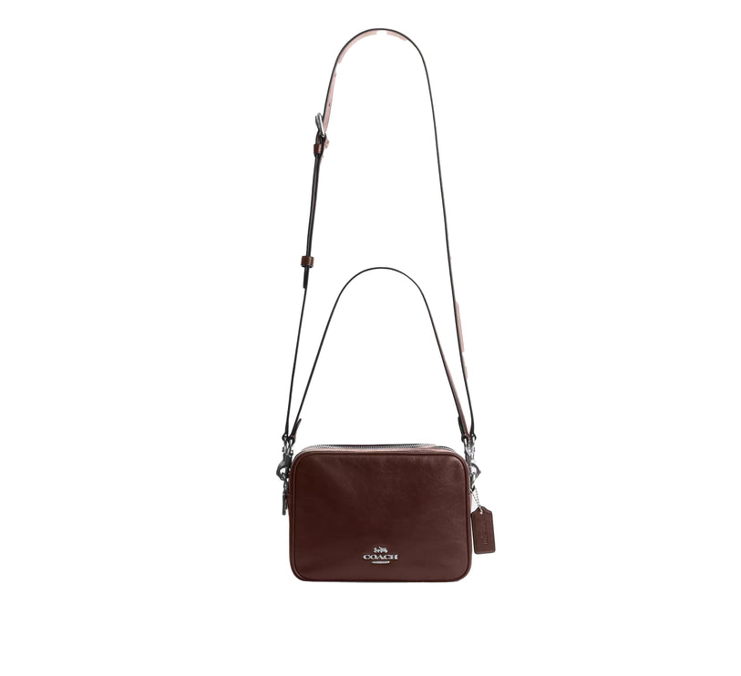 Coach Women's Carey Crossbody Bag Silver/Maple