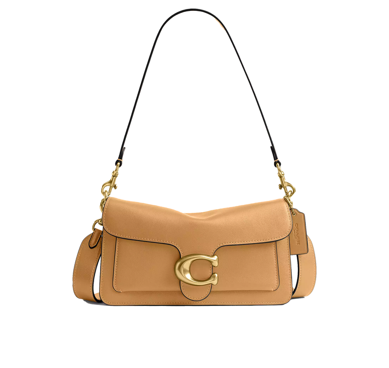 Coach Women's Tabby Shoulder Bag 26 Brass/Biscuit