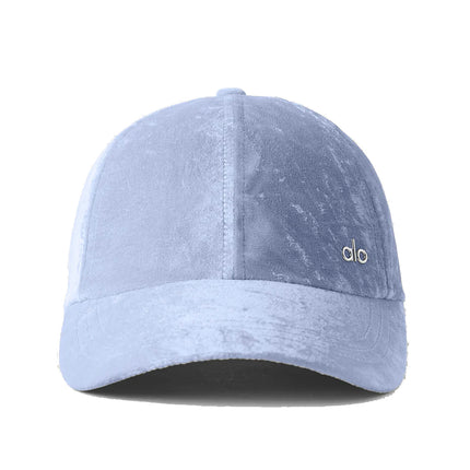 alo Unisex Velvet Off-Duty Cap Winter Frost