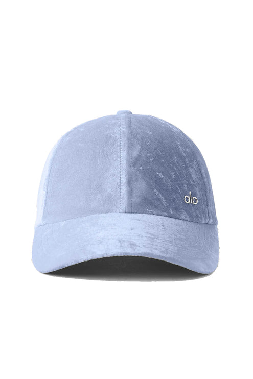 alo Unisex Velvet Off-Duty Cap Winter Frost