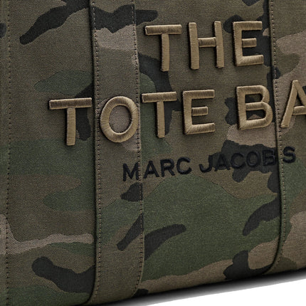 Marc Jacobs Women's The Camo Jacquard Large Tote Bag Camo Multi