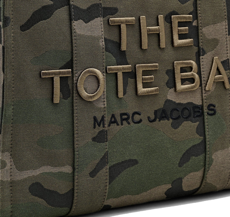 Marc Jacobs Women's The Camo Jacquard Large Tote Bag Camo Multi