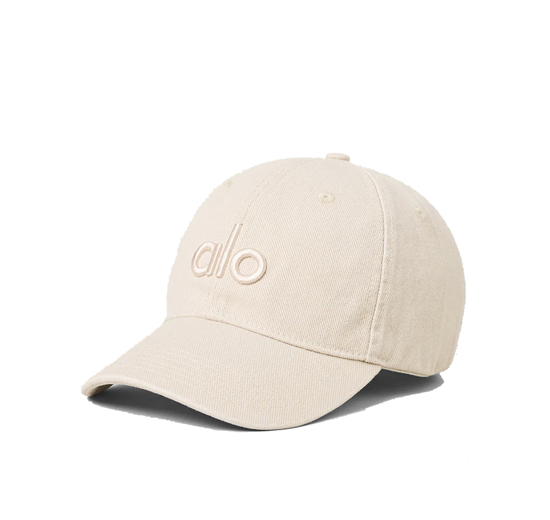alo Unisex Washed Off-Duty Cap - Sand Dollar