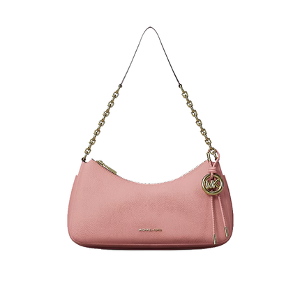 Michael Kors Women's Nolita Medium Nubuck Chain Pochette Primrose/Gold