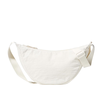 Uniqlo Unisex Round Mini Shoulder Bag 01 Off White