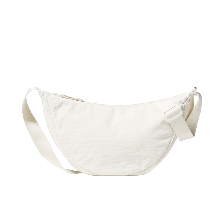 Uniqlo Unisex Round Mini Shoulder Bag 01 Off White