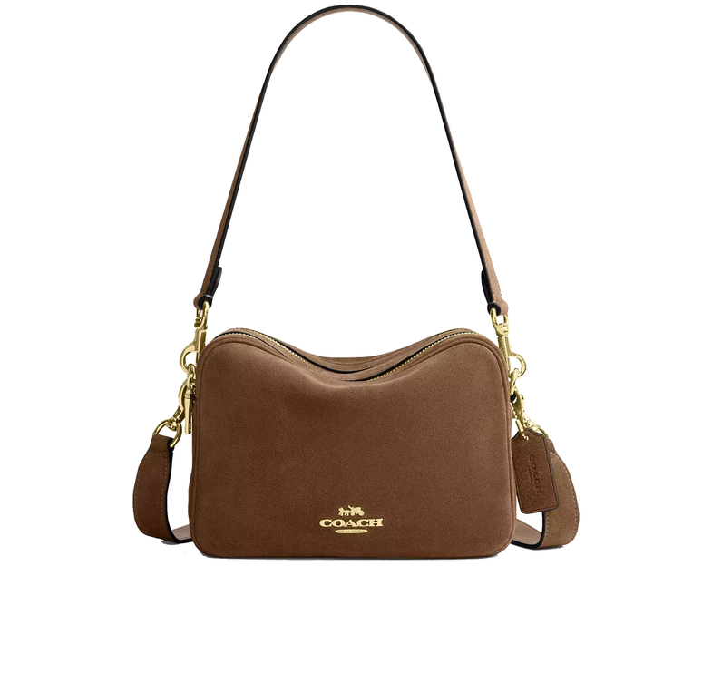 Coach Women's Carey Crossbody Bag Gold/Cedar