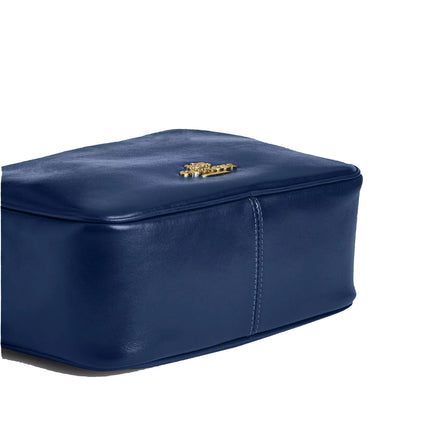 Coach Women's Carey Crossbody Bag Gold/Deep Blue