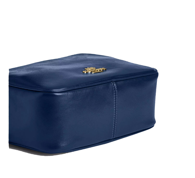 Coach Women's Carey Crossbody Bag Gold/Deep Blue