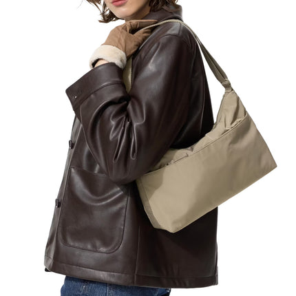 Uniqlo Unisex 2 Way One Handle Bag 59 Dark Green