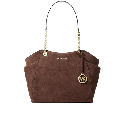 Michael Kors Women's Jet Set Travel Large Tote Bag Nutmeg/Gold