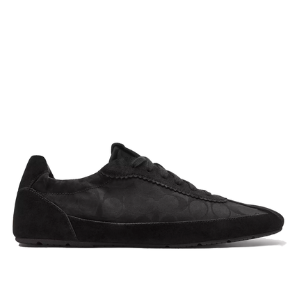 Coach Men's Soft Sneaker In Signature Nylon Black