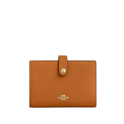 Coach Women's 2-In-1 Wallet Gold/Brown