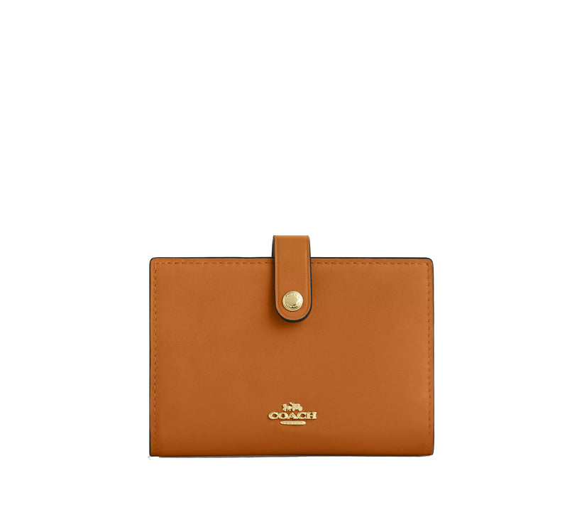 Coach Women's 2-In-1 Wallet Gold/Brown