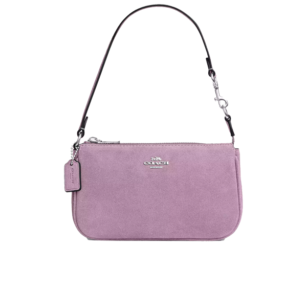 Coach Women's Nolita 19 Suede/Silver/Jasmine