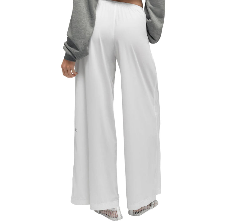 alo Women's Breezy Wide Leg Pant (Regular) White