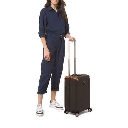 Michael Kors Logo Suitcase Brown/Acorn