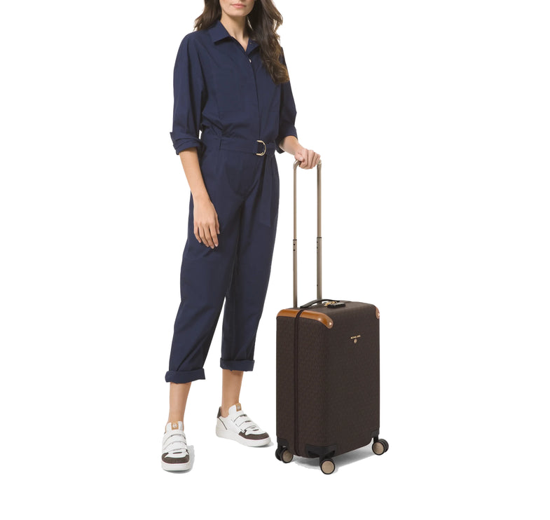 Michael Kors Logo Suitcase Brown/Acorn