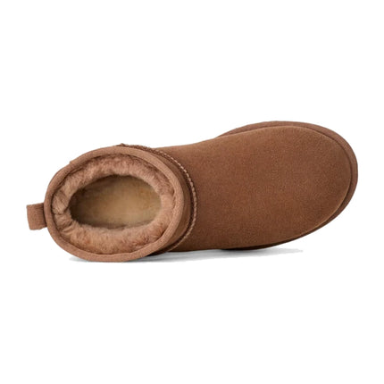 UGG Classic Ultra Mini kadın botu, kahverengi (rocky oak) süet