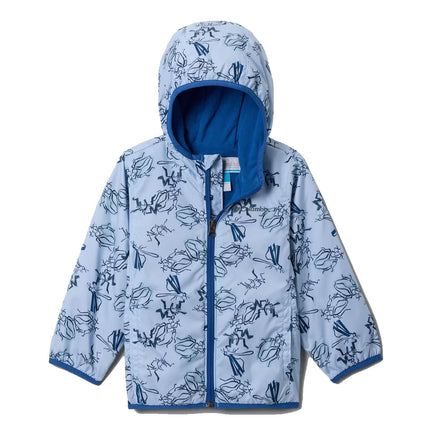 Columbia Toddler Mini Pixel Grabber III Wind Jacket Ripple Blue Buggin