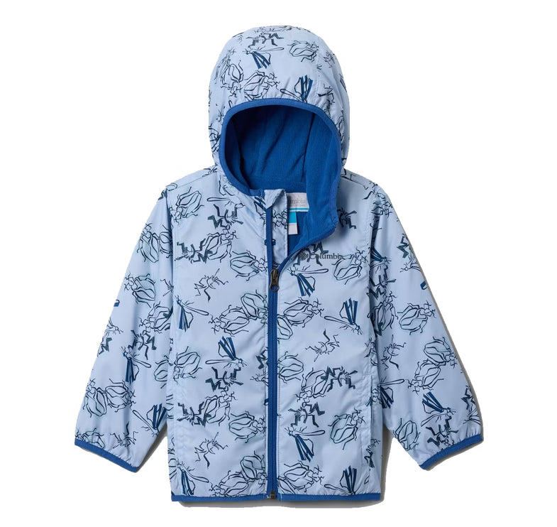 Columbia Toddler Mini Pixel Grabber III Wind Jacket Ripple Blue Buggin
