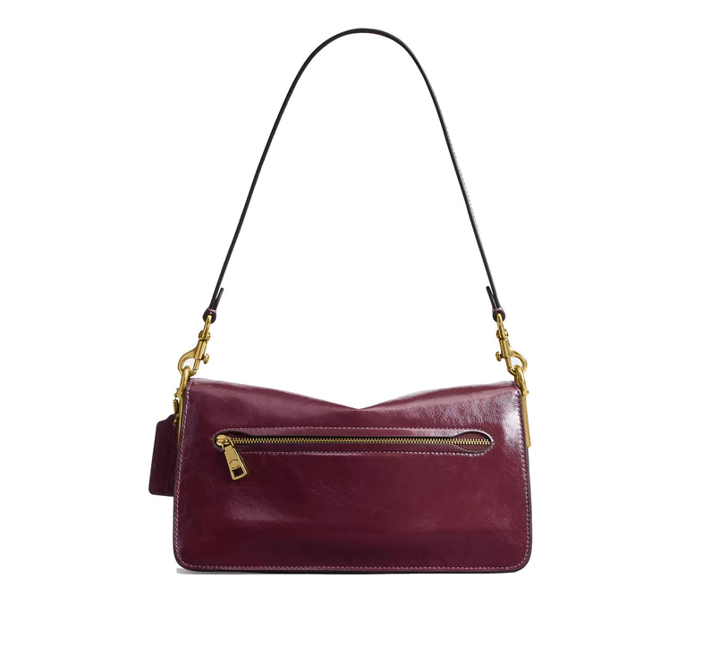 Coach Women's Tabby Shoulder Bag 26 Brass/Dark Cherry