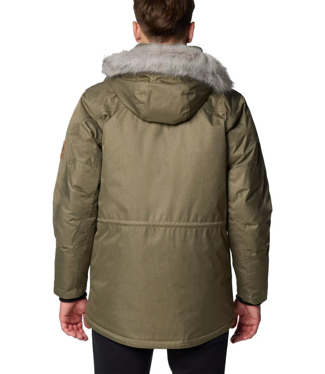 Columbia Men's Barlow Pass TurboDown II Jacket Stone Green