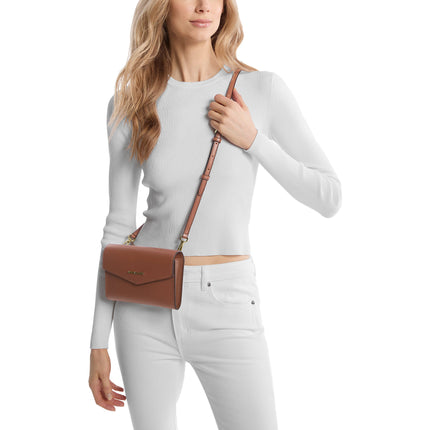 Michael Kors Women's Charlotte Large 3-in-1 Signature Logo Tote Bag Brown