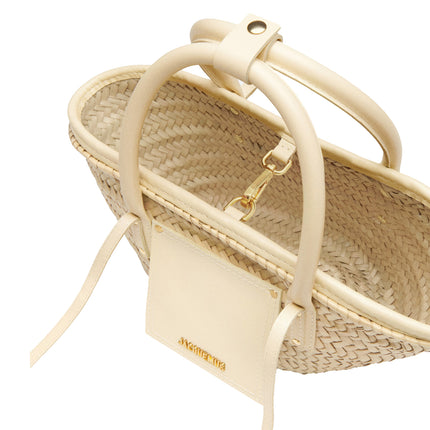 Jacquemus Women's The Small Soli Basket Ivory