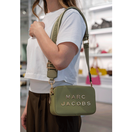 Marc Jacobs Women's Flash Leather Crossbody Bag Green