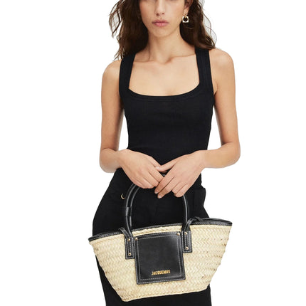 Jacquemus Women's The Small Soli Basket Black