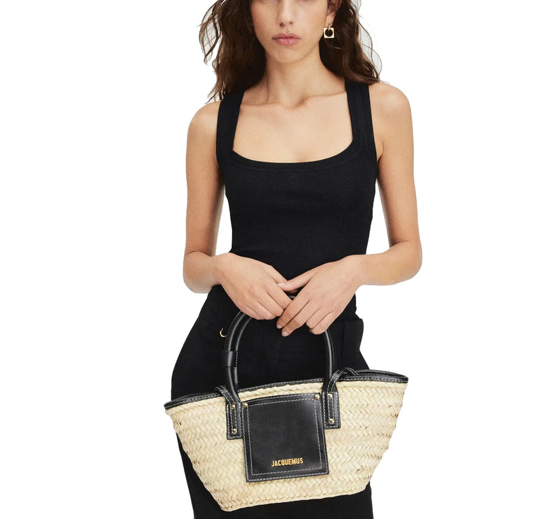 Jacquemus Women's The Small Soli Basket Black
