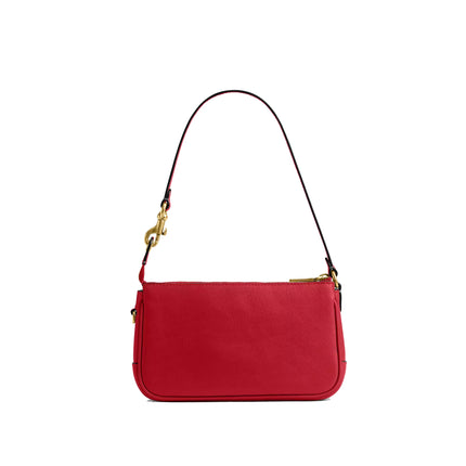 Coach Women's Plaza Bag 18 Brass/Scarlet
