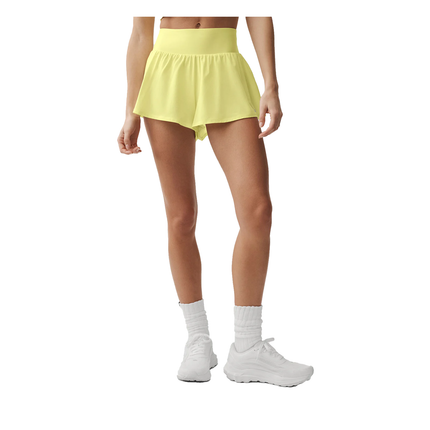 alo Women's Victory Running Short Sunshine