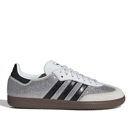 Adidas Samba OG Crystal Shoes Crystal White/Core White/Silver Metallic IH9055