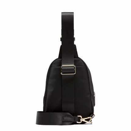 lululemon Unisex Everywhere Small Sling Bag Black/Gold