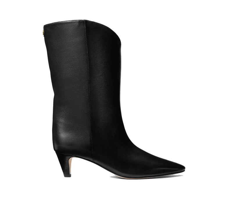 Michael Kors Women's Daniela Leather Boot Black