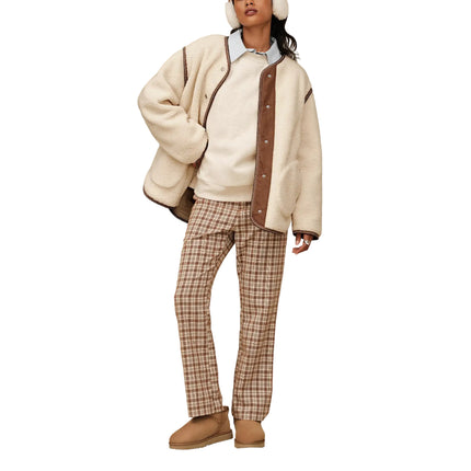 UGG Women's Emmersyn UGGbraid Jacket Cream