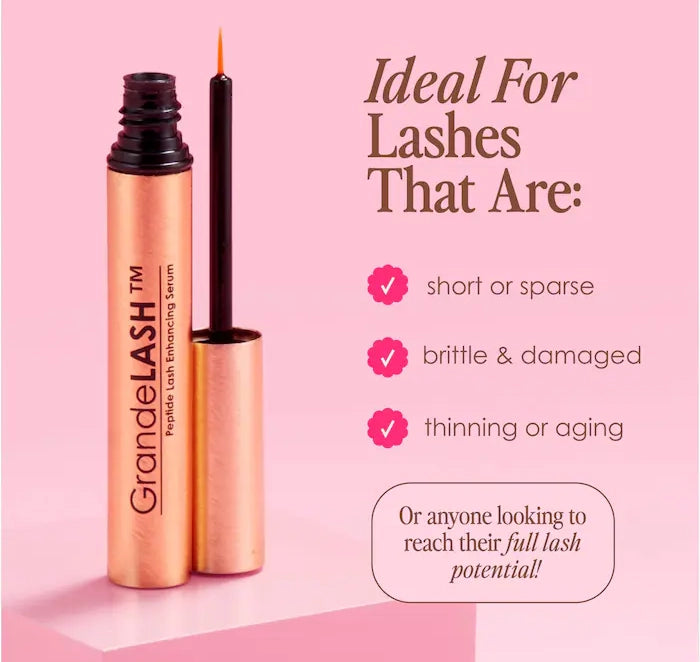 Grande Cosmetics GrandeLASH-MD Lash Enhancing Serum Mini Size 0.05 oz/1.5 mL
