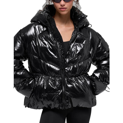 alo Women's Stunner Puffer Jacket Black