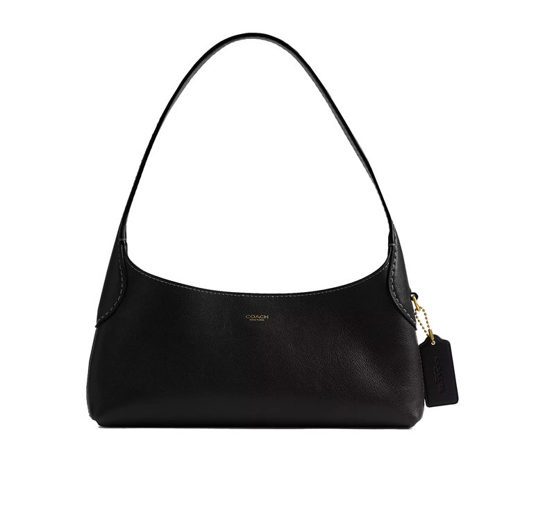 Coach Women's Brooklyn Shoulder Bag 26 Brass/Black