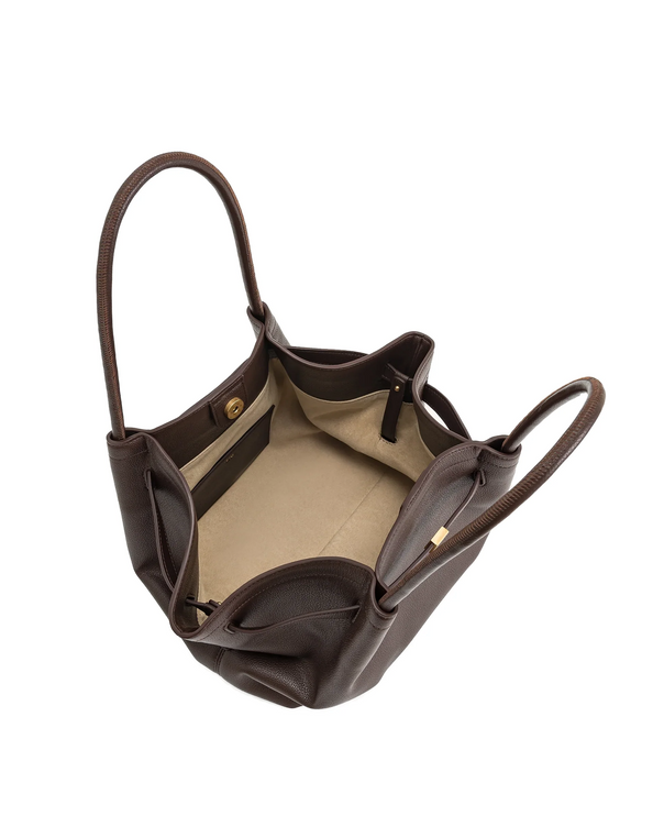 JW PEI Women's Hana Medium Tote Bag Dark Brown