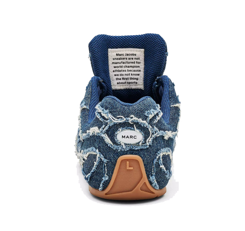 Marc Jacobs Women's The Denim 72 Spring Sneaker Blue
