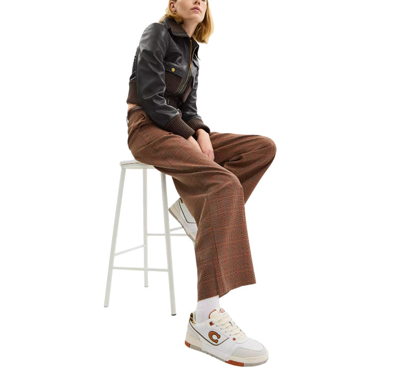 Coach Women's Soho Sneaker Toffee/Leopard